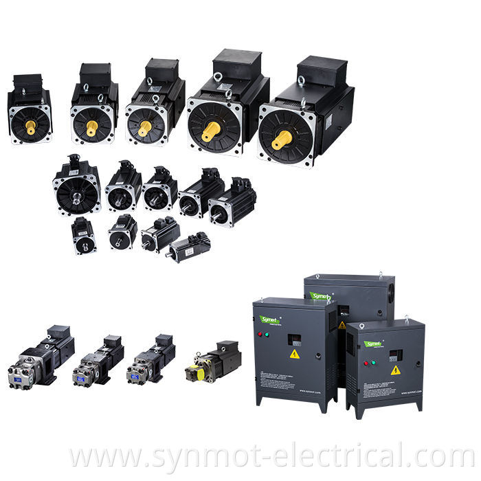 Synmot 22LPM-395LPM high performance energy saving AC Servo motor system hybrid servo pump system for plastic machine